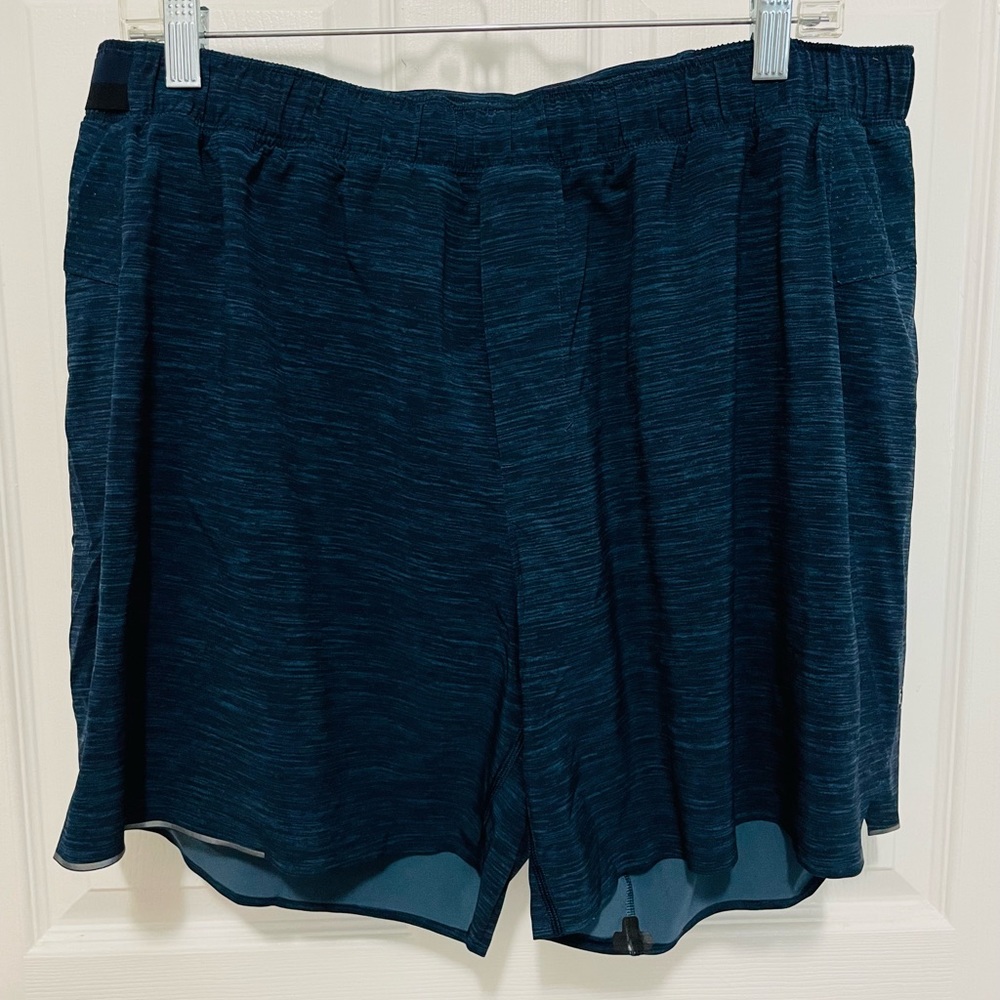 Lululemon Heathered Surge Short w/ Liner - 6" Mens Sz XXL